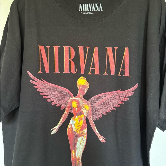 Nirvana in Utero Black T Shirt - Picture 2 of 3